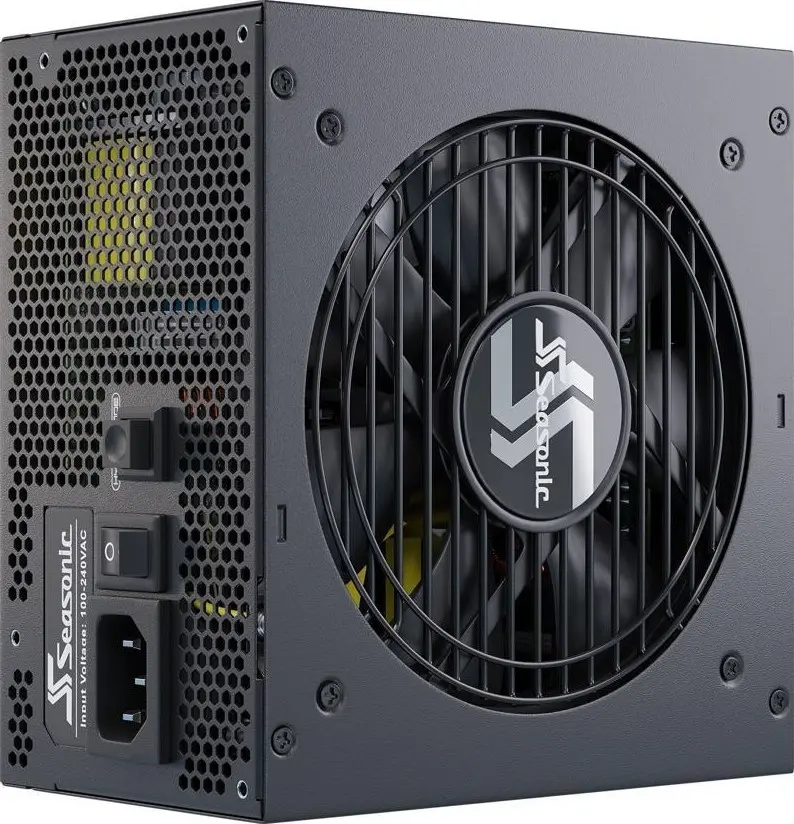 Seasonic Focus GX-750 80+ Gold Fully Modular Power Supply, Black | SSR-750FX