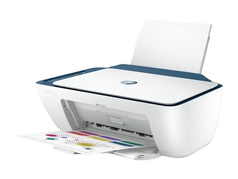 [25R76A] HP DeskJet Ink Advantage Ultra 4828 All-in-One Printer wireless, Print, scan, copy, Auto Duplex Printing, White/Blue, Standard