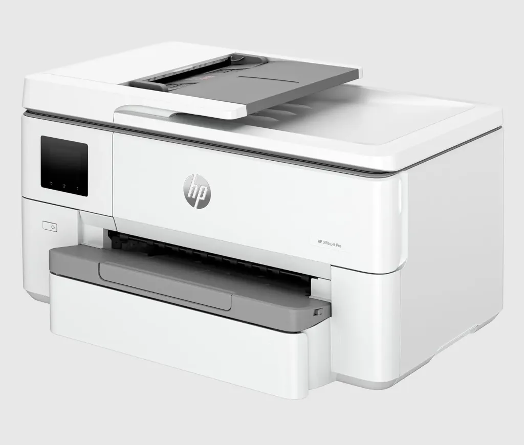 HP OfficeJet Pro 9720 Wide Format All-in-One Printer - Print, Scan, Copy,Wireless, Auto Document Feeder, Auto Duplex, Touchscreen, Quiet Mode; Input Capacity of up to 250 sheets - [53N94C] 