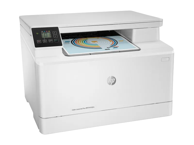 [7KW54A] HP Color LaserJet Pro MFP M182N Colour Laser Printer Scanner copier LAN | 7KW54A 