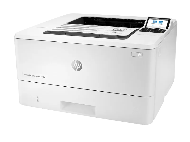 [3PZ15A] HP LaserJet Enterprise M406dn Monochrome Laser Printer with Automatic Duplex Printing (3PZ15A)