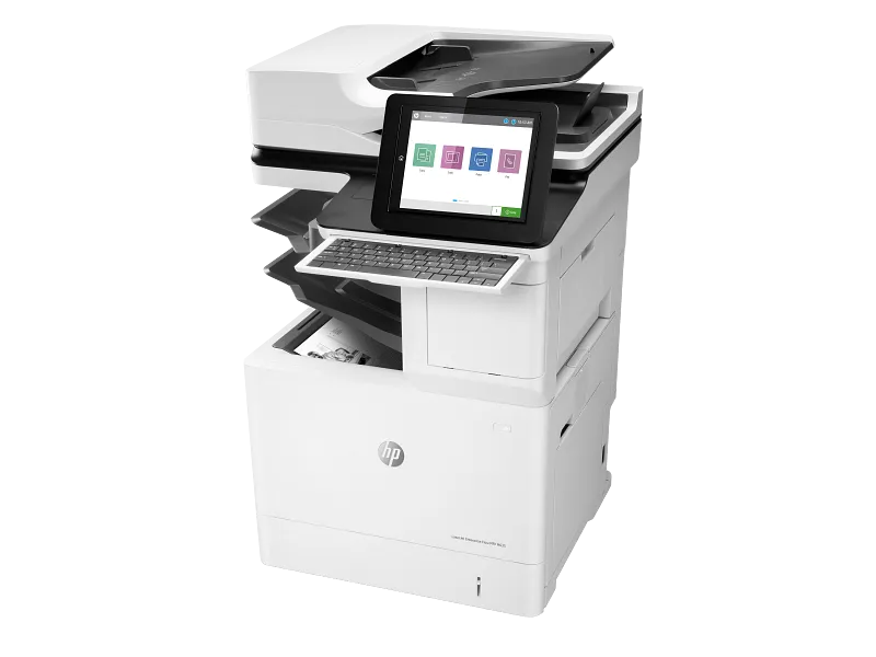 [7PS99A] HP LaserJet Enterprise Flow MFP M635z Mono Laser Multifunction Printer  | Print, Copy, Scan & Fax | 61 ppm | Automatic Duplex (7PS99A)