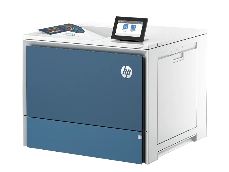 HP Color LaserJet Enterprise MFP 5800dn Multifunction Printer  – Print, Copy, Scan, Fax, 43 ppm, 8-inch Touchscreen, Automatic Duplex (6QN29A)
