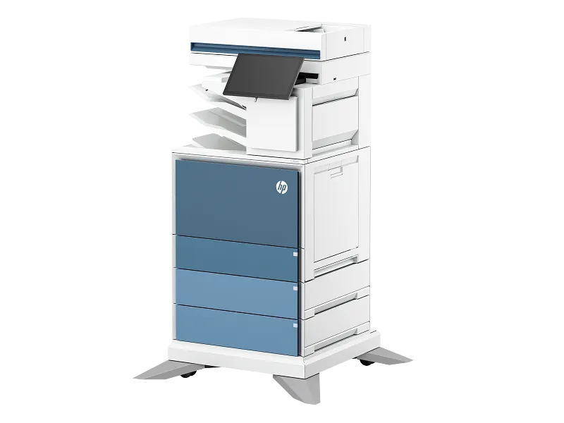 [6QN37A] HP Color LaserJet Enterprise Flow MFP 6800zfsw Printer  – Print, Copy, Scan, Fax, 55 ppm, 10.1" Touchscreen, Automatic Duplex, 500 GB Storage, 6 GB RAM 6QN37A