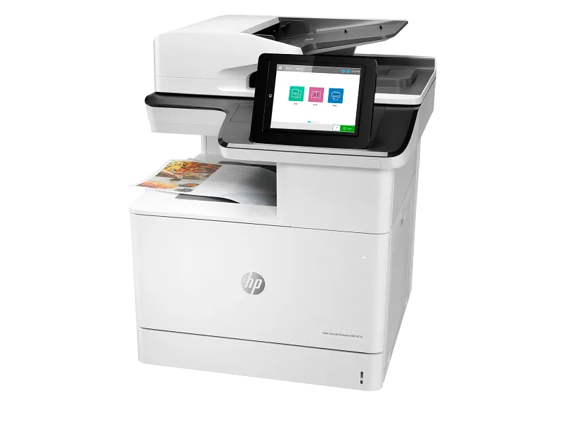 [T3U55A] HP Color LaserJet Enterprise MFP M776dn  – High-Speed Laser Printer, Copier, Scanner with Duplex, 46 ppm, 500 GB Storage, 5 GB Memory (T3U55A)