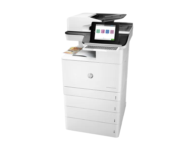HP Color LaserJet Enterprise Flow MFP M776z All-in-One Printer – Print, Scan, Copy, Fax | High-Speed 46 ppm | 1200x1200 dpi | 500 GB Storage | Model 3WT91A