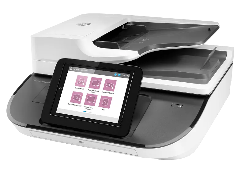 [L2762A] HP Digital Sender Flow 8500 fn2 Document Capture Workstation  High-Speed Network Scanner L2762A