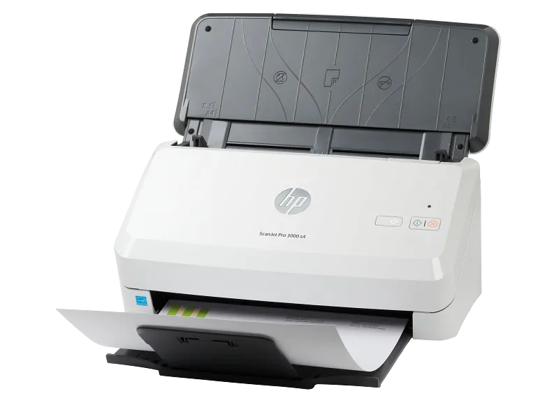 [6FW07A] HP ScanJet Pro 3000 s4 Sheet-feed Scanner – High-Speed Duplex ADF, USB 3.0 Connectivity, 600 dpi Optical Resolution-6FW07A