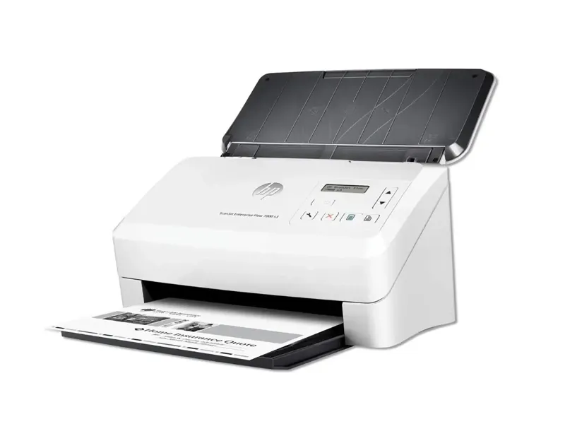 HP ScanJet Enterprise Flow 7000 s3 Sheetfed Scanner with Auto Document Feeder | High-Speed Duplex Scanning | USB 2.0 & 3.0 Connectivity L2757A