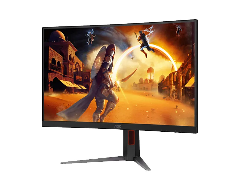 [C27G4ZE] AOC C27G4ZE 27" FHD 280Hz Curved Gaming Monitor, 0.3ms Response Time, Fast VA Panel, Adaptive Sync, Tilt Adjustable, Black & Red, C27G4ZE
