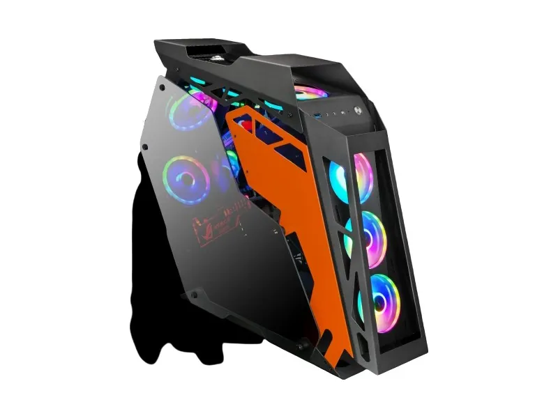 WJCoolMan Star Plus Special Edition 8 Fans ARGB Gaming Case — CASE-175 BLK