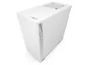 NZXT H510 Compact ATX Mid-Tower PC Gaming Case with Tempered Glass Side Panel, USB Type-C Front Port, Cable Management & Water-Cooling Ready – White | CA-H510B-W1