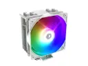 ID-COOLING SE-214-XT ARGB WHITE CPU Cooler 4 Heatpipes CPU Air Cooler Addressable RGB Light Sync with Motherboard(5V 3-PIN Connector) CPU Fan for Intel/AMD, LGA 1700 Compatible-CLR-0182