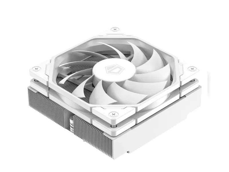 ID-COOLING IS-47-XT Low Profile CPU Air Cooler with 92mm PWM Fan, 95W TDP Support, Intel LGA1851/1700 & AMD AM5 Compatible- CLR-0208 WHITE