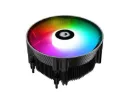 ID-COOLING DK-07A Rainbow CPU Air Cooler for AMD AM5/AM4, 120mm PWM Fan, 125W TDP,Aluminum Fin Heatsink, Black Coating-CLR-0241
