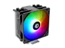 ID-Cooling SE-214 XT ARGB Black CPU Cooler – 4 Heatpipes, 120mm PWM Fan, 180W TDP, Intel & AMD Compatible - CLR-0194