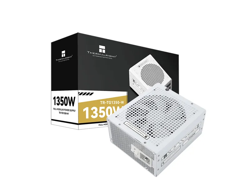 Thermalright TG1650 ATX 3.0 1650W 80 Plus Gold Full Modular Power Supply White | TR-TG1650-WHITE