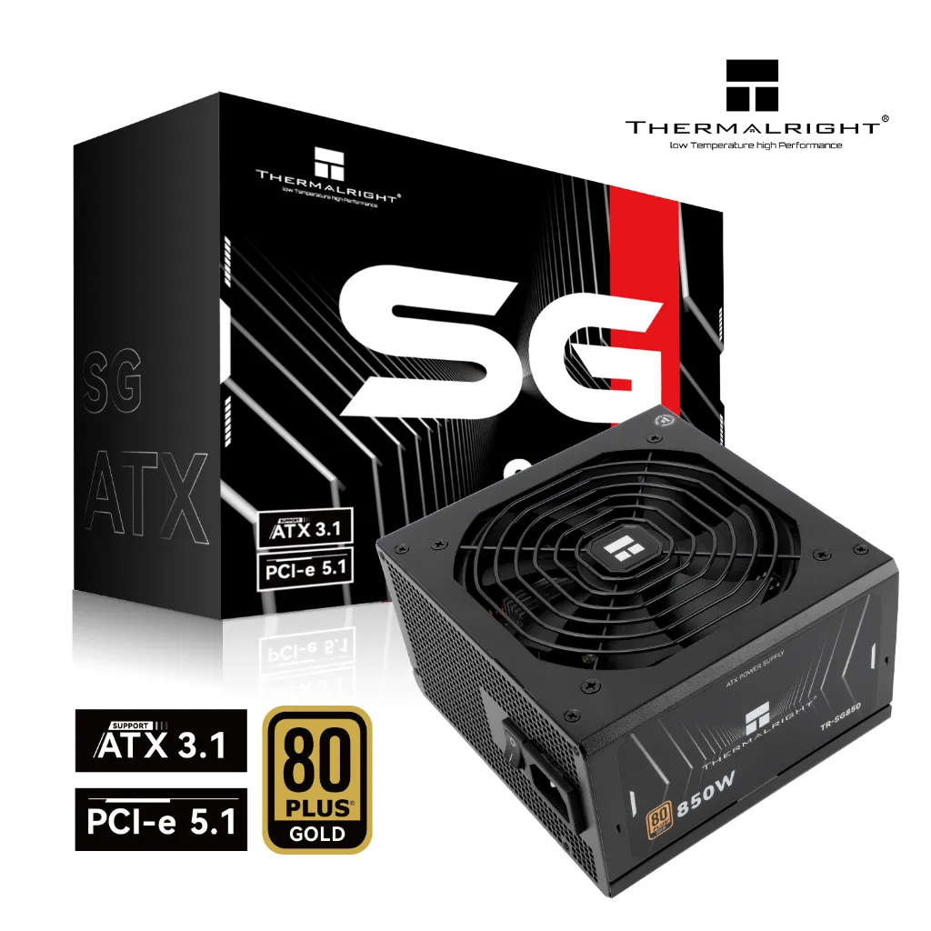 [PS-175 MOD WHT] Thermal SG 850W Full Modular 80 Plus Gold Power Supply White-PS-175 MOD WHT