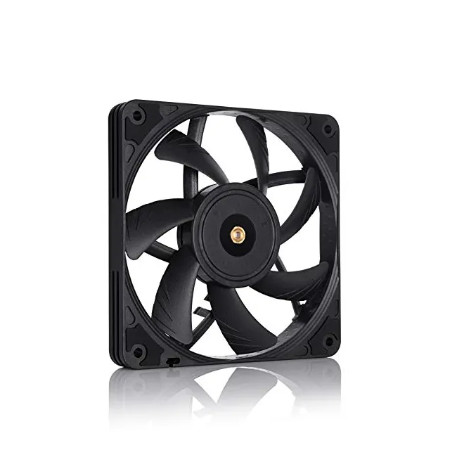 [CASEFAN-106] Noctua NF-A12x15 PWM Chromax Black 120mm Slim Cooling Fan with 4-Pin Connector, 1850 RPM Speed & Anti-Vibration Pads-CASEFAN-106