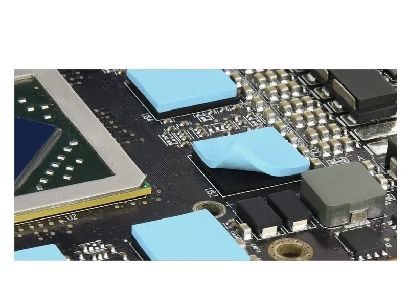 [PAD-049] Arctic TP-2 Thermal Pad 120×120mm 1.0mm Thickness, 80 Shore OO Hardness, APT2560 Material, Blue,PAD-049