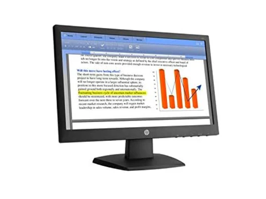 [MON-LED-18.5/4] HP V194 18.5 Inch LED Monitor with 1366 x 768 Resolution, 60Hz Refresh Rate and 5ms Response Time