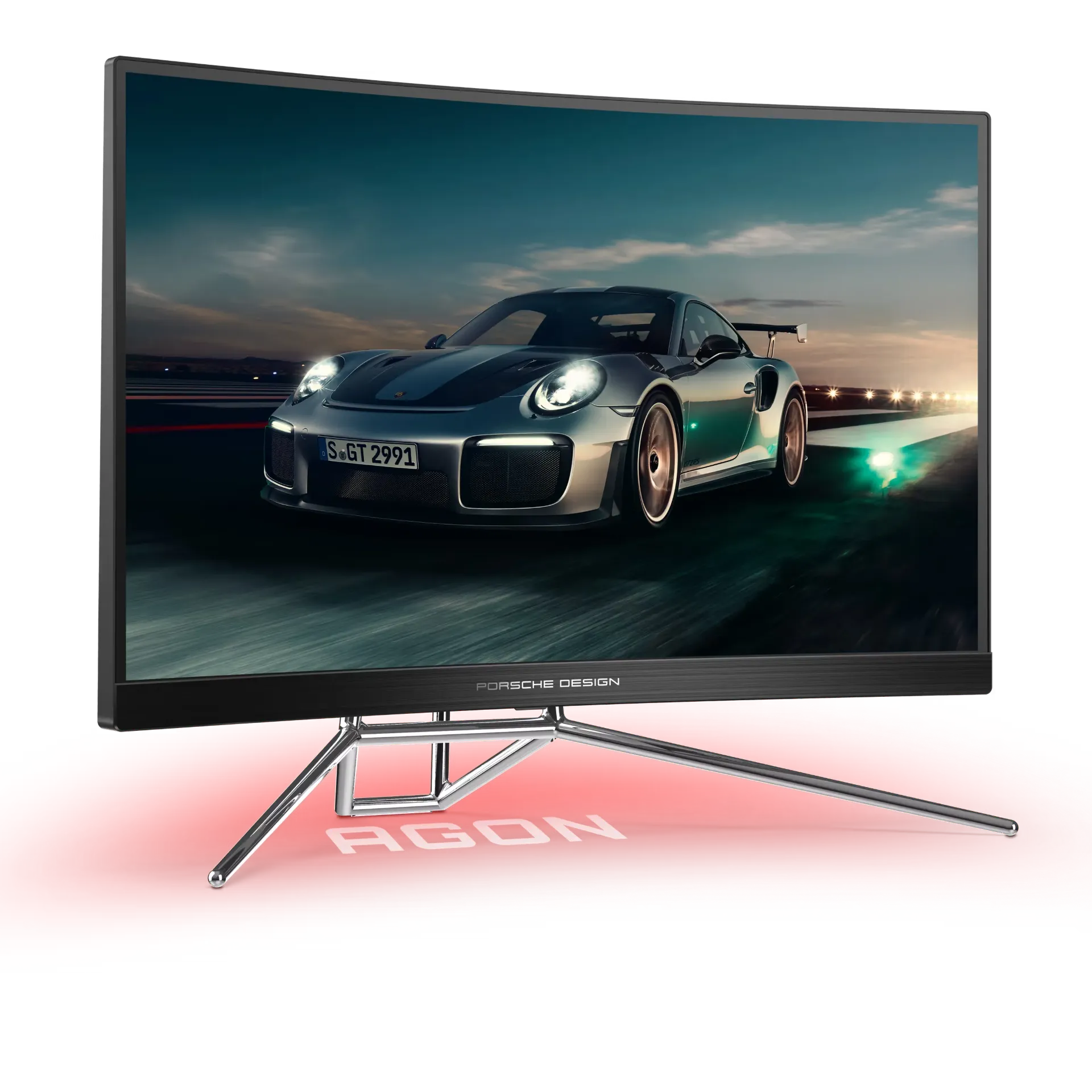 AOC PD27 27 Inch QHD Curved Gaming Monitor | 240Hz Refresh Rate | FreeSync Premium Pro | 1000R Curvature | Built-in Speakers