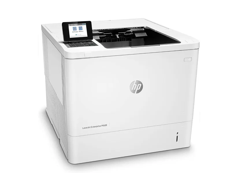 HP LaserJet Enterprise M608n Print Only Light Gray Wi-Fi Printer (M608n, 1200 x 1200 dpi, 61 ppm, 550 Sheet Capacity