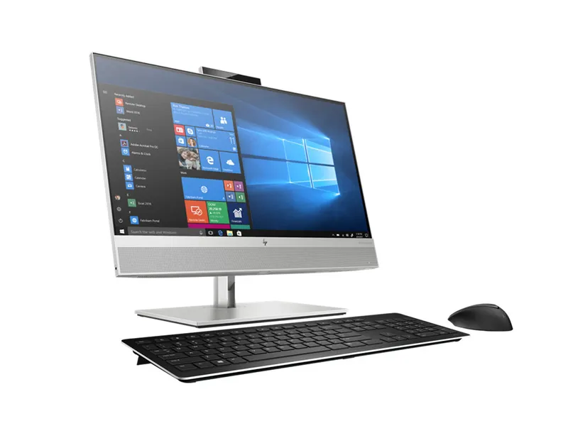 HP All-in-One 24-cr0315nh Desktop Computer, 24" FHD IPS Display, Intel Core i3-1315U, 8GB RAM, 512GB SSD, Intel UHD Graphics, No OS, White