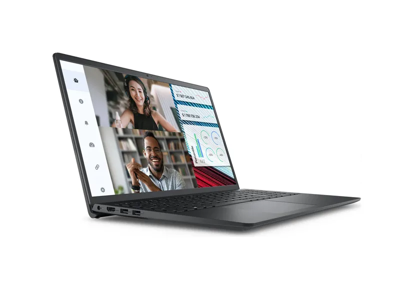 [NB-DELL-3520-i3] Dell Vostro 3520 Laptop 15.6" FHD 120Hz Display, Intel Core i3-1215U, 8GB RAM, 512GB SSD, Intel UHD Graphics, English Keyboard, No OS, Black