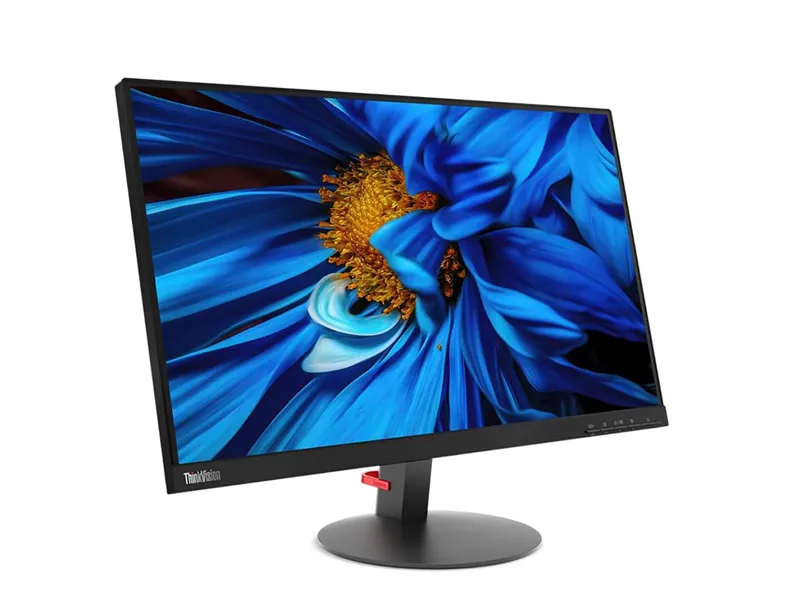 [MON-LED-24-30] Lenovo ThinkVision S24e 23.8-Inch Full HD WLED Backlit LCD Monitor 1920 x 1080, FreeSync, HDMI, VGA – Raven Black