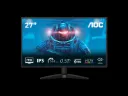 AOC 27B36X 27 Inch (68.6 cm) FHD IPS 144Hz Gaming Monitor with Adaptive Sync, HDR10, 0.5ms MPRT (Black)