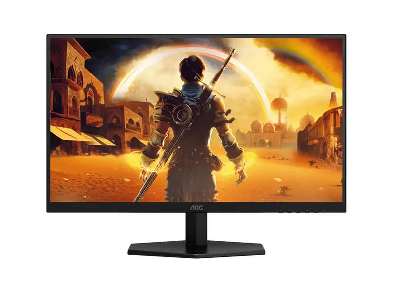 AOC 27G4E 27‑Inch FHD 180Hz Fast IPS Gaming Monitor with 0.5ms & HDR10 – Black