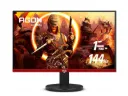 AOC G2490VX 24" Frameless Gaming Monitor FHD 1920x1080 1ms 144Hz FreeSync Premium, 126% sRGB / 93% DCI-P3, RE-SPAWNED 3Yr Zero Dead Pixels, Black