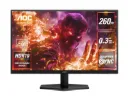 AOC Q27G40ZE 27'' Gaming Monitor, 2560×1440 QHD, Fast IPS, 240Hz (260Hz OC), 0.3ms MPRT, HDR10, Adaptive Sync, HDMI 2.0 x2, DisplayPort 1.4, Tilt, Black & Red