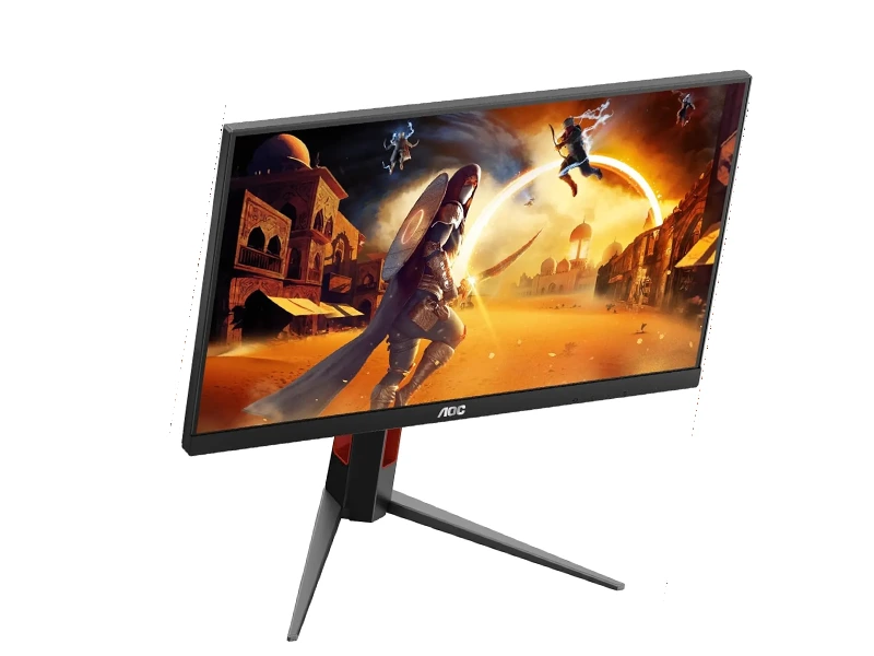AOC Q27G4F 27" Ultra Fast IPS QHD Gaming Monitor 180Hz 0.5ms, G-Sync, HDMI 2.0, DP 1.4, Height Adjustable Stand – Black (Q27G4F)