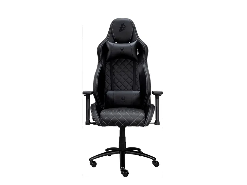 1stPlayer K2 Baboon King Gaming Chair | K2 Black | High Density Molded Foam | 3D Armrest | Metal Base | SGS Class-4 Gaslift | 90–170° Recline