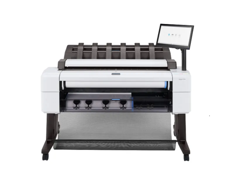 HP DesignJet T2600dr 36-in PostScript Multifunction Printer (3EK15A) | 914 mm Large Format Print, Copy & Scan | 500GB Storage | Gigabit Ethernet Connectivity | Professional Technical Printer