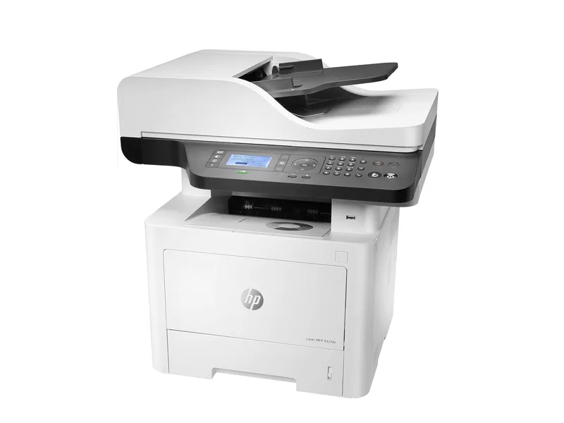 [7UQ76A] HP Laser M432fdn MFP All-in-One Monochrome LaserJet Printer with Scanner & Copier | 40 PPM Print Speed | Automatic Duplex Printing | LCD Touch Display | 700W | Black