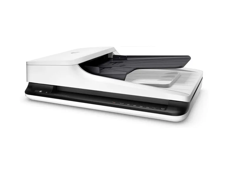 HP ScanJet Pro 2500 f1 Flatbed ADF Scanner (L2747A) – Up to 1200 dpi Optical Resolution, Single-Pass Duplex Scanning, 20 ppm/40 ipm, Hi-Speed USB 2.0, OCR Enabled