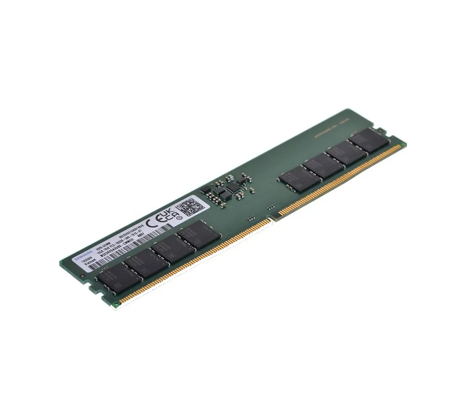 Samsung 16GB DDR5 5600MHz Desktop RAM UDIMM 1Rx8 PC5-5600B 288-Pin 1.1V Memory Module | M323R2GA3DB0-CWM0D