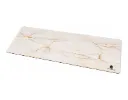WJCOOLMAN 3XL Gaming Mouse Pad 1200x600mm | 5mm Thick Extended Desk Mat | Anti-Slip Rubber Base | Waterproof Coating | Golden Marble | 3XL-GLDNMRBL
