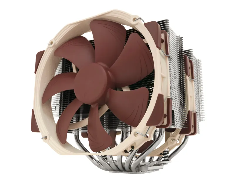 Noctua NH-D15 Premium Dual Tower CPU Cooler with 6 Heatpipes, Dual NF-A15 140mm PWM Fans, SecuFirm2 Mounting System & NT-H1 Thermal Compound