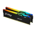 Kingston FURY Beast RGB 16GB (2x8GB) DDR5 6000MT/s CL36 Desktop Memory Kit with AMD EXPO Plug N Play Infrared Syncing KF560C36BBEAK2-16