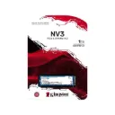 Kingston NV3 1TB NVMe M.2 PCIe 4.0 Internal SSD Up to 6000MB/s Read 3D NAND - SNV3S/1000G